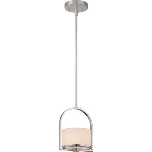 Celine 1 Light 7 inch Polished Nickel Mini Pendant Ceiling Light