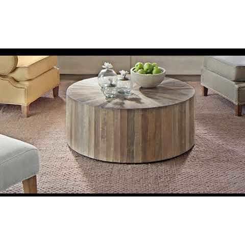 Cyrano 39.5 X 39.5 inch Natural Elm Coffee Table
