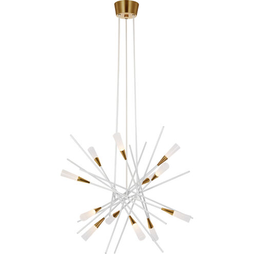 Chapman & Myers Stellar 1 Light 27.25 inch Chandelier