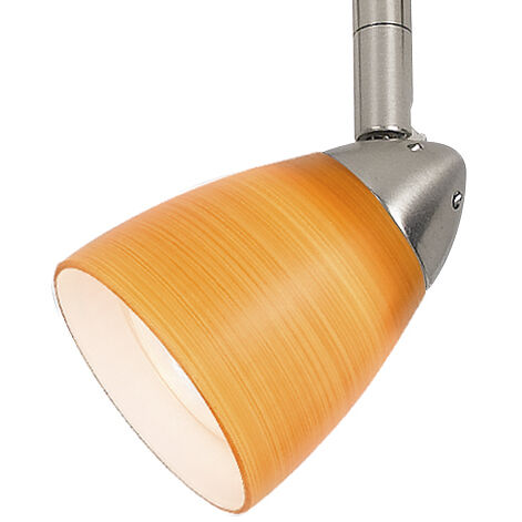 Serpentine 1 Light 120V Rust Track Head Ceiling Light