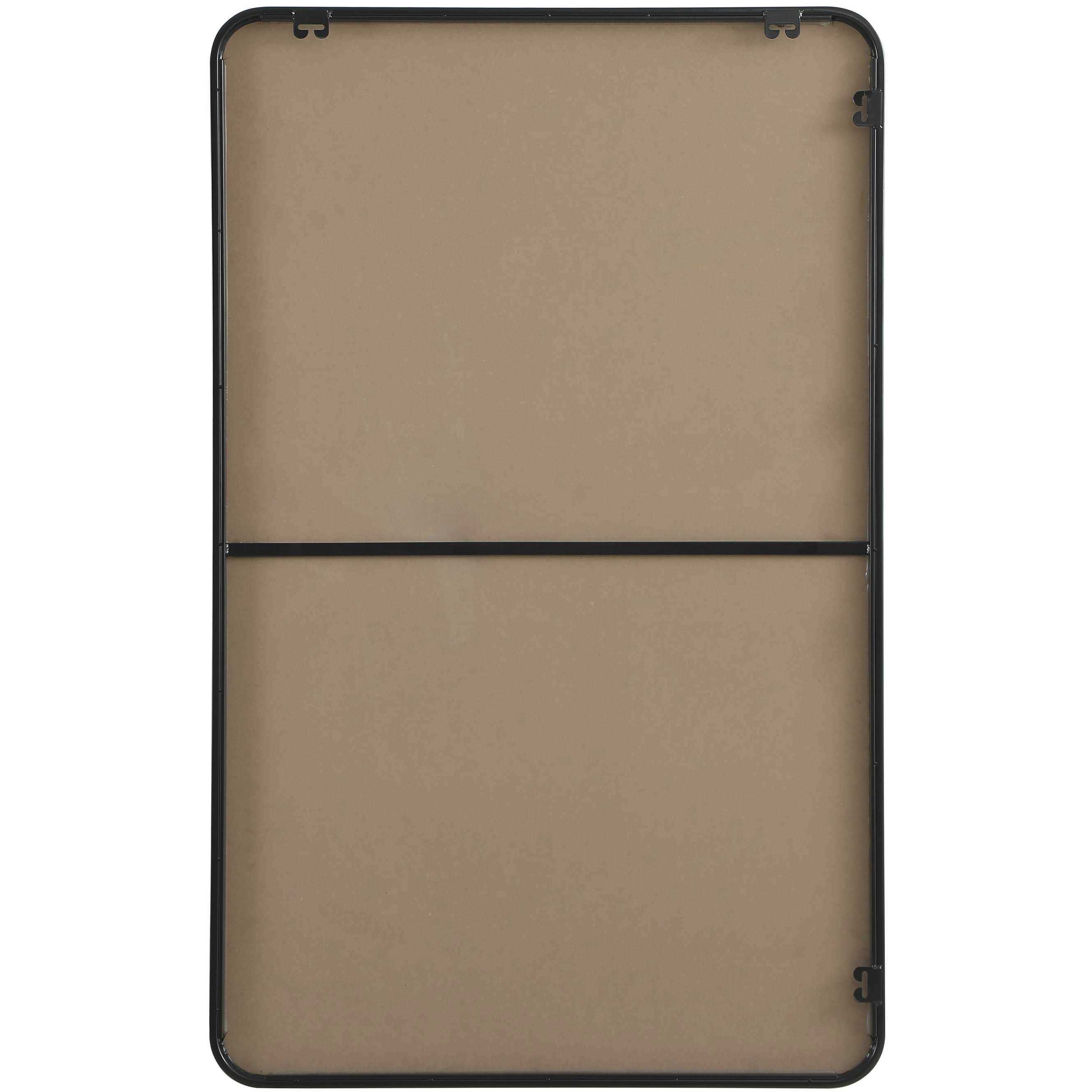 Remy 48 X 30 inch Black Mirror