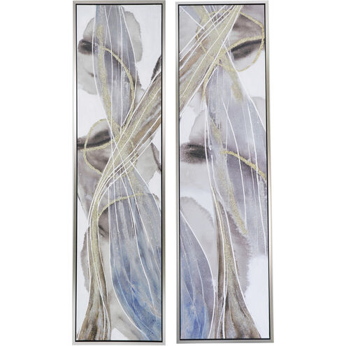 Context Purple/Gold/Blue Wall Art