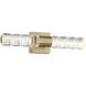 Beale LED 18 inch Noble Brass Bathroom Vanity Light Wall Light