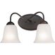 Conway 2 Light 15 inch Oil Rubbed Bronze Vanity Light Wall Light