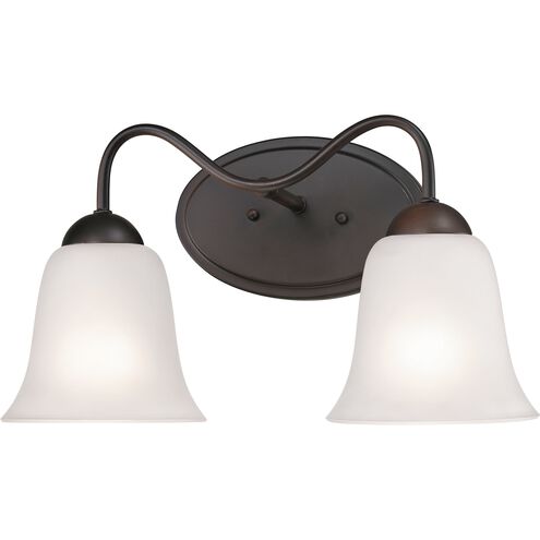 Conway 2 Light 15 inch Oil Rubbed Bronze Vanity Light Wall Light