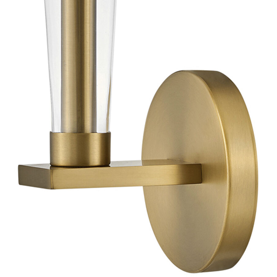 Alchemy 1 Light 5.25 inch Lacquered Brass Indoor Wall Sconce Wall Light
