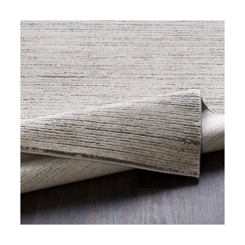 Tibetan 114.17 X 78.74 inch Tan/Medium Gray/Charcoal/Ivory Machine Woven Rug in 7 x 9, Rectangle