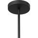 Langley 1 Light 24 inch Dark Matte Black Pendant Ceiling Light