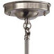 Dupont 1 Light 6 inch Brushed Nickel Mini Pendant Ceiling Light
