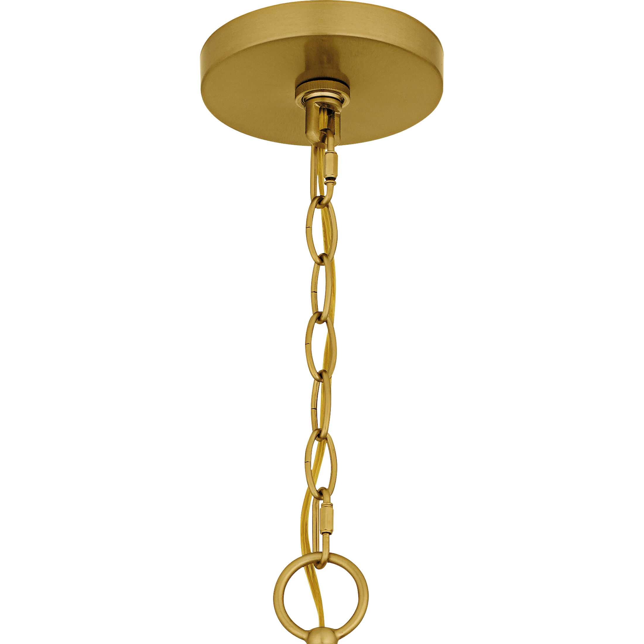 Shea 6 Light 31 inch Brushed Gold Chandelier Ceiling Light