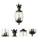 Lanai 3 Light 9.5 inch Matte Black Exterior Hanging Lantern
