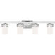 Robie 4 Light 34 inch Chrome Wall Bath Fixture Wall Light