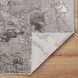 Ayda 114 X 79 inch Black/Grey Rug in 6 x 9