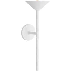 Julie Neill Eleanor LED 7 inch Plaster White Tail Sconce Wall Light
