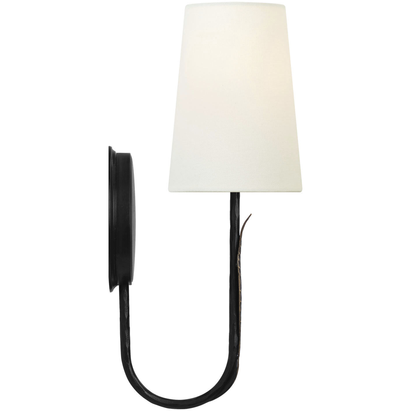 Thomas O'Brien Kairos LED 5.25 inch Aged Iron and Roman Bronze Single Sconce Wall Light