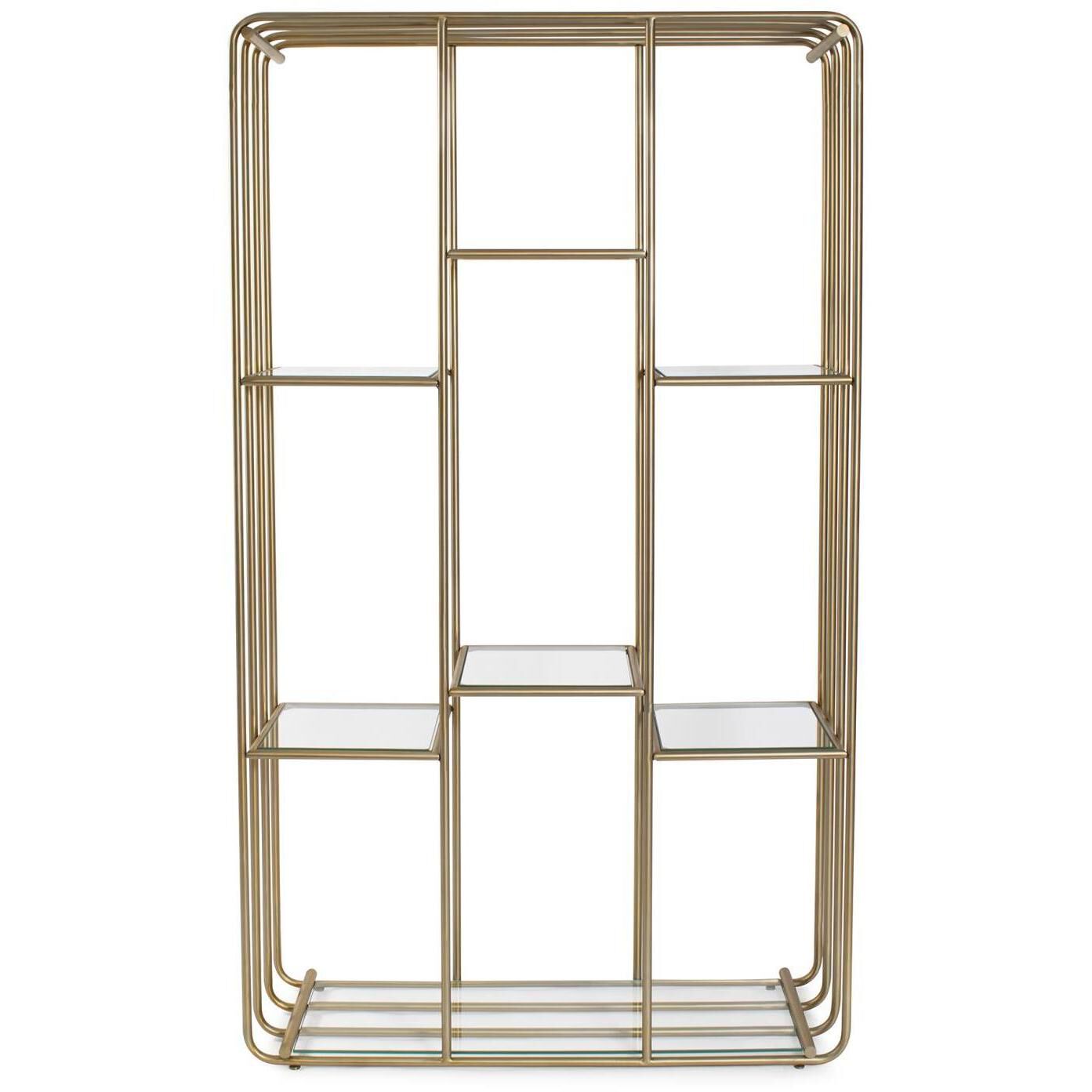 Perth 82.75 X 47.25 inch Gold Etagere