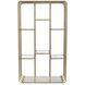 Perth 82.75 X 47.25 inch Gold Etagere