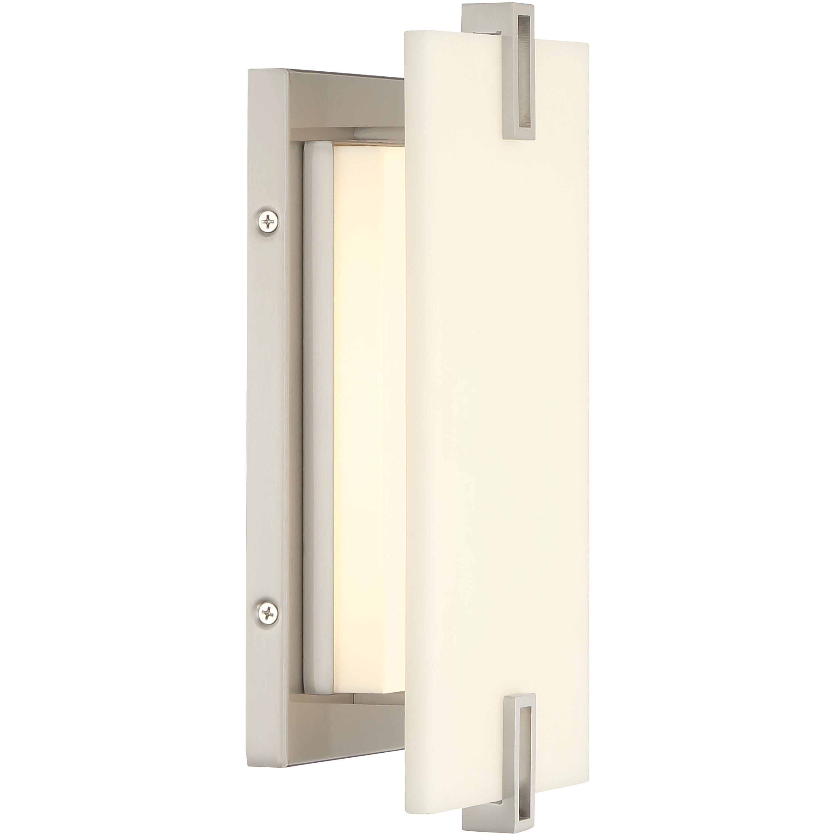 Aizen LED 6 inch Brushed Nickel Wall Sconce Wall Light