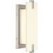 Aizen LED 6 inch Brushed Nickel Wall Sconce Wall Light