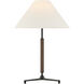 Ray Booth Amaya 28 inch 6.50 watt Weathered Iron and Dark Walnut Table Lamp Portable Light