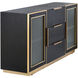 Aurelia 60 X 15.7 inch Ebony & Gold Sideboard