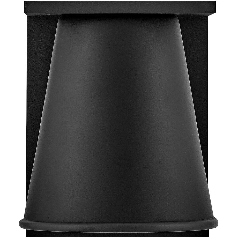 Coastal Elements Hans 1 Light 6.25 inch Black Outdoor Wall Mount