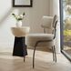Enid Oatmeal Linen and Natural Iron Chair