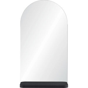 Lucila 36 X 20 inch Black Wall Mirror