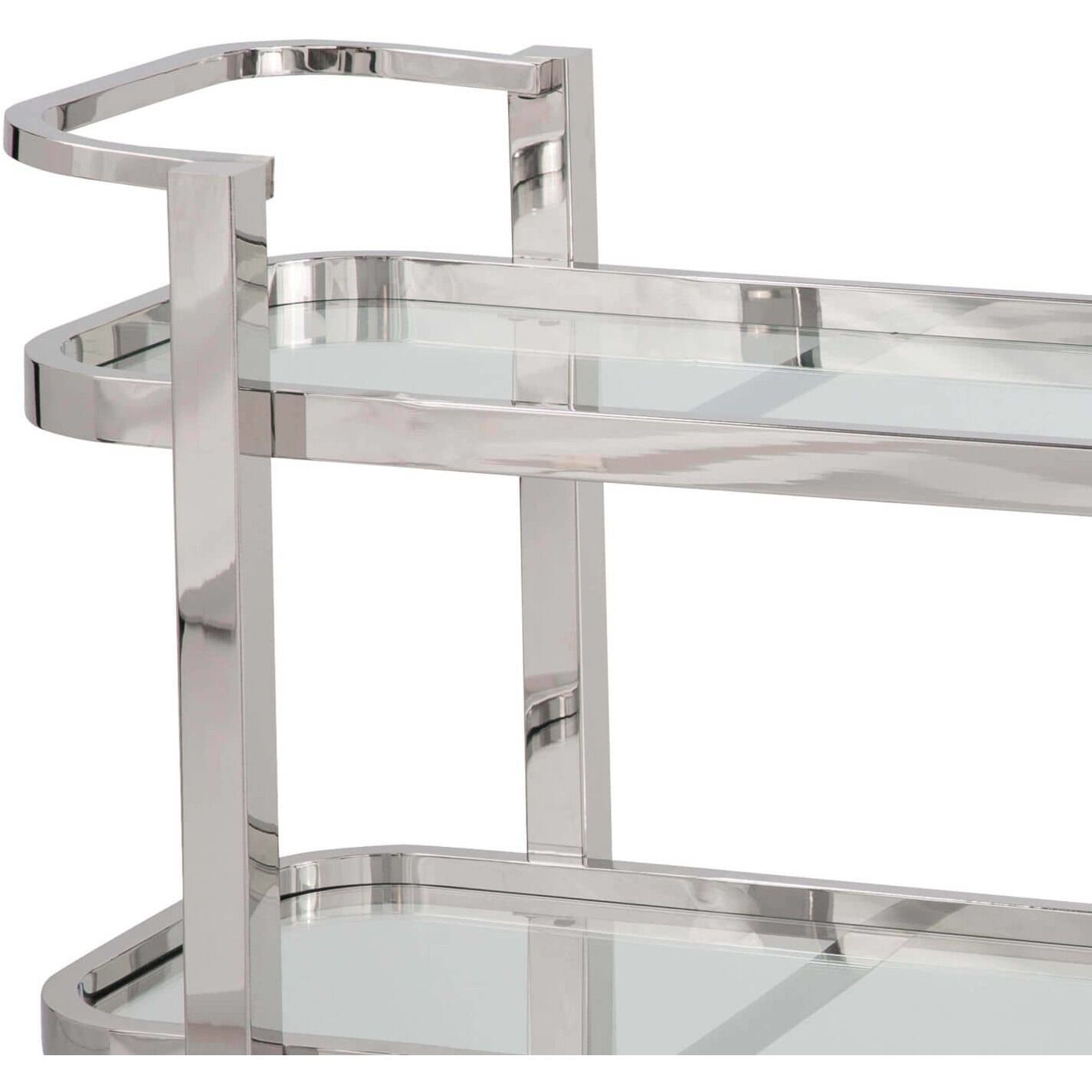 Carter Stainless Steel Bar Cart
