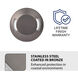 Tyler 12 4.1 watt Stainless Steel Coated in Bronze Path Lighting in 3000K, Bronzed Stainless Steel, WAC Landscape