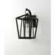 Artisan 1 Light 15.75 inch Black Outdoor Wall Mount