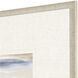 Wild Escape White and Green and Blue Framed Art