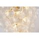 Canada LED 47 inch Brass Chandelier Ceiling Light