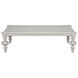 Graff 64 X 37.5 inch Solid White Coffee Table