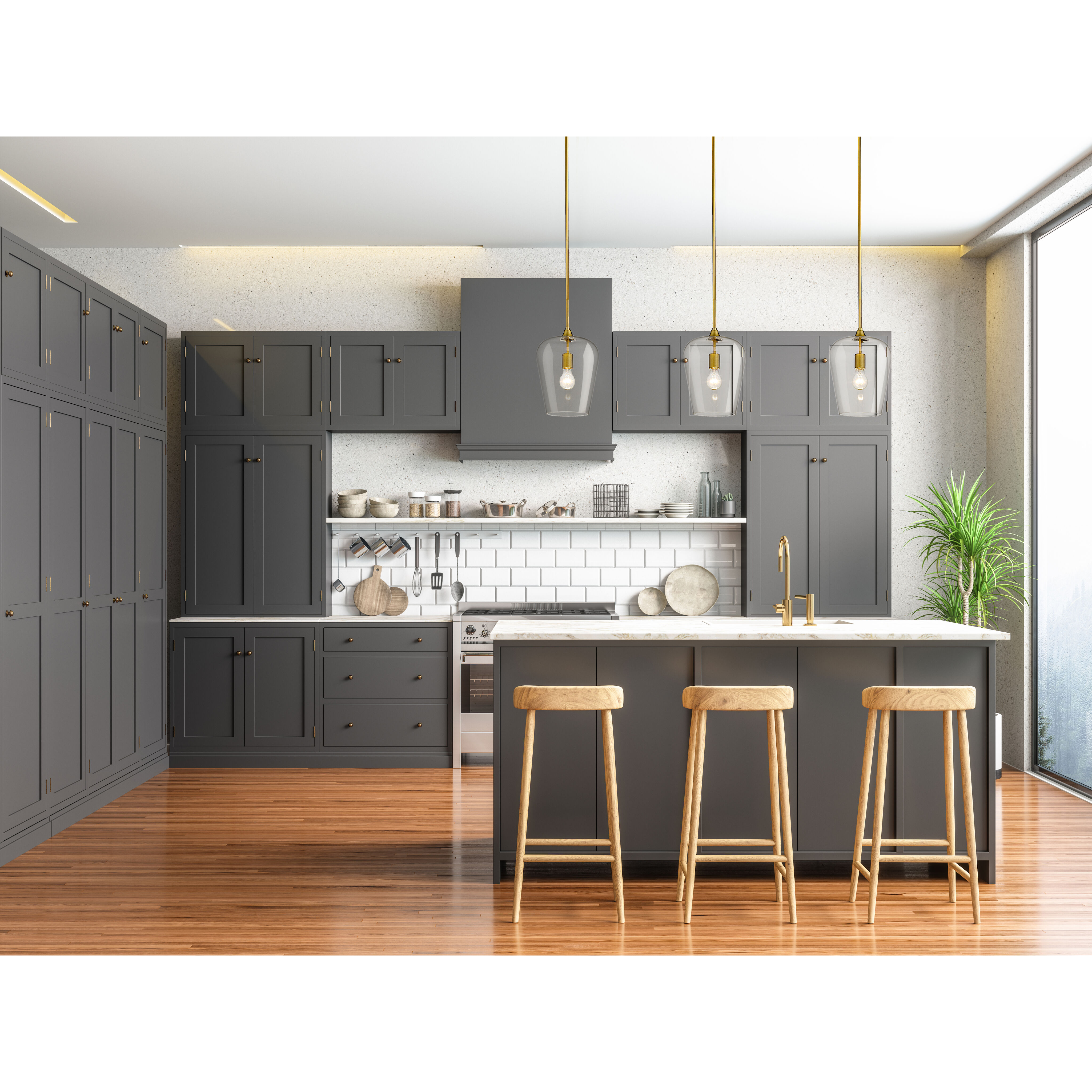 Joliet 1 Light 9 inch Olde Brass Pendant Ceiling Light