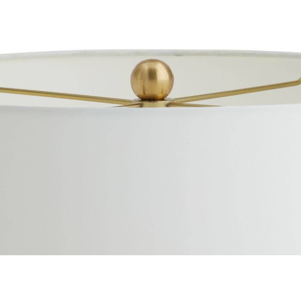 Gola 32 inch 150.00 watt Quail Egg and Antique Brass Lamp Portable Light