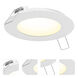 Excel White Slim Panel Recessed Light