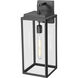 Alpharetta 1 Light 19.75 inch Powder Coated Black Outdoor Wall Lantern