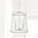 Thea 4 Light 12 inch Mystic Sand Foyer Ceiling Light