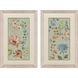 Propac Green and Blue and Pink Framed Art, Propac
