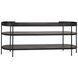 Cassio 79 X 20 inch Matte Black Console