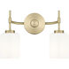 Keylee 2 Light 15.50 inch Bathroom Vanity Light