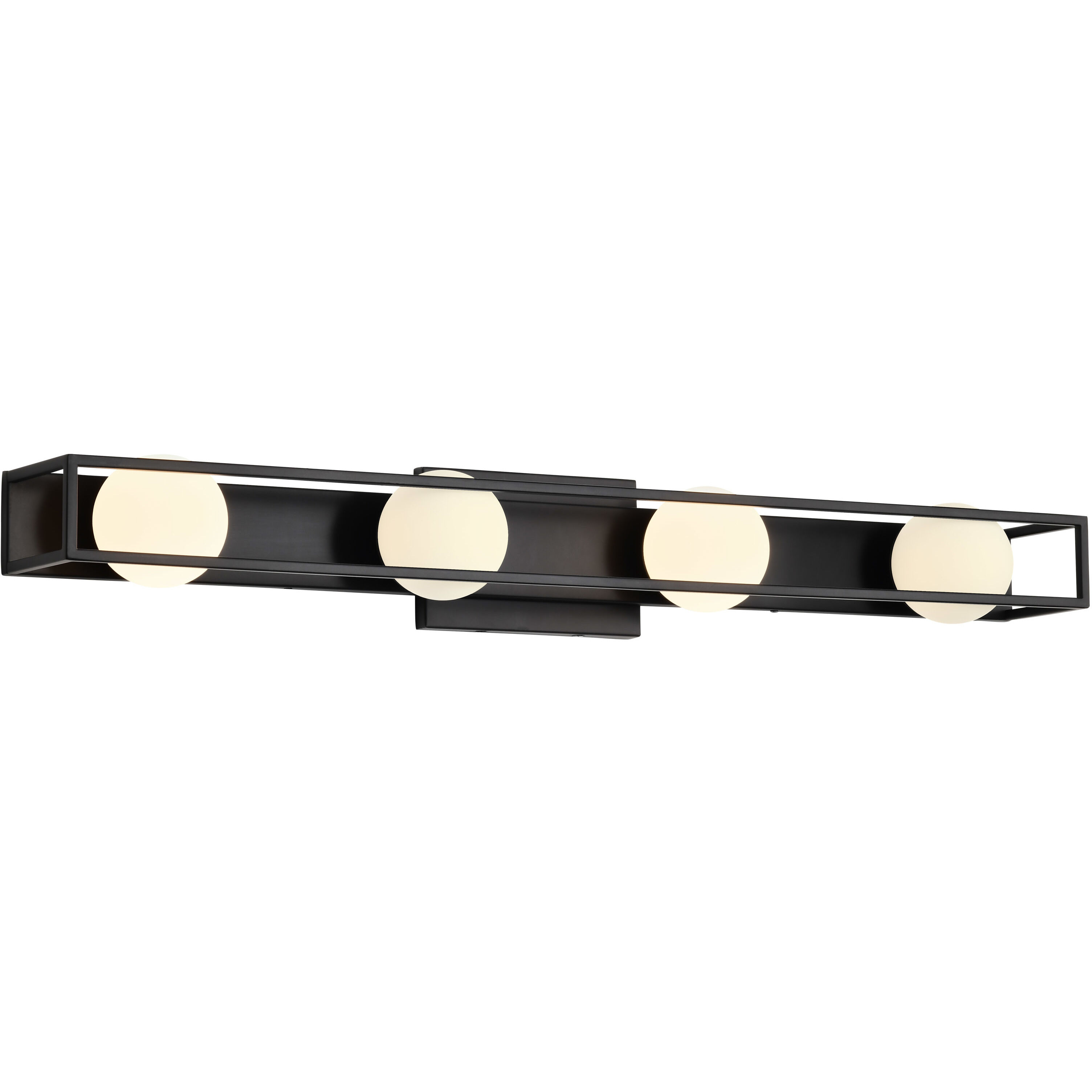 Jenkins LED 32.5 inch Matte Black Vanity Light Wall Light