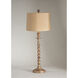 Chelsea House 31 inch 150.00 watt Hand Rubbed Antique Green Buffet Lamp Portable Light