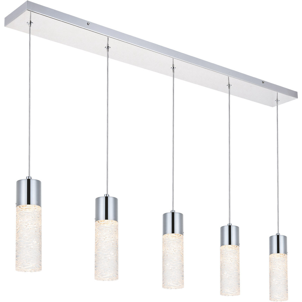 Constellation LED 42 inch Chrome Pendant Ceiling Light