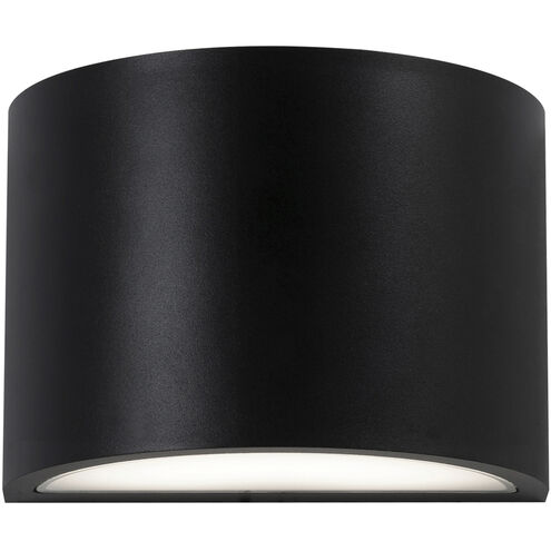 Celia LED 7 inch Black Outdoor Sconce