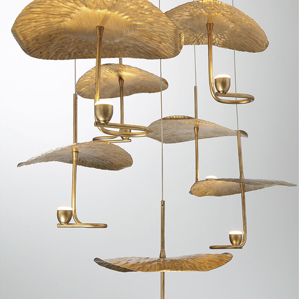 Lagatto LED 21.5 inch Bronze Chandelier Ceiling Light