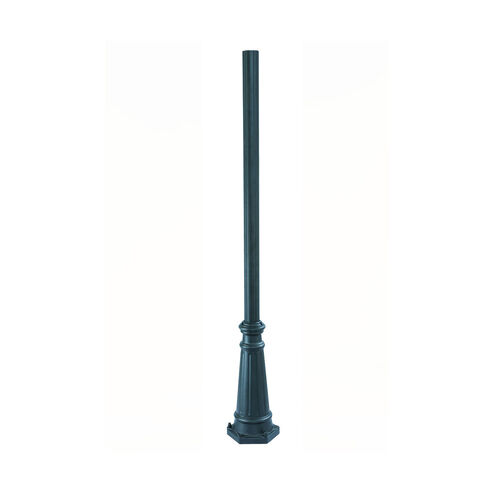 Surface Mount 70 inch Matte Black Exterior Posts