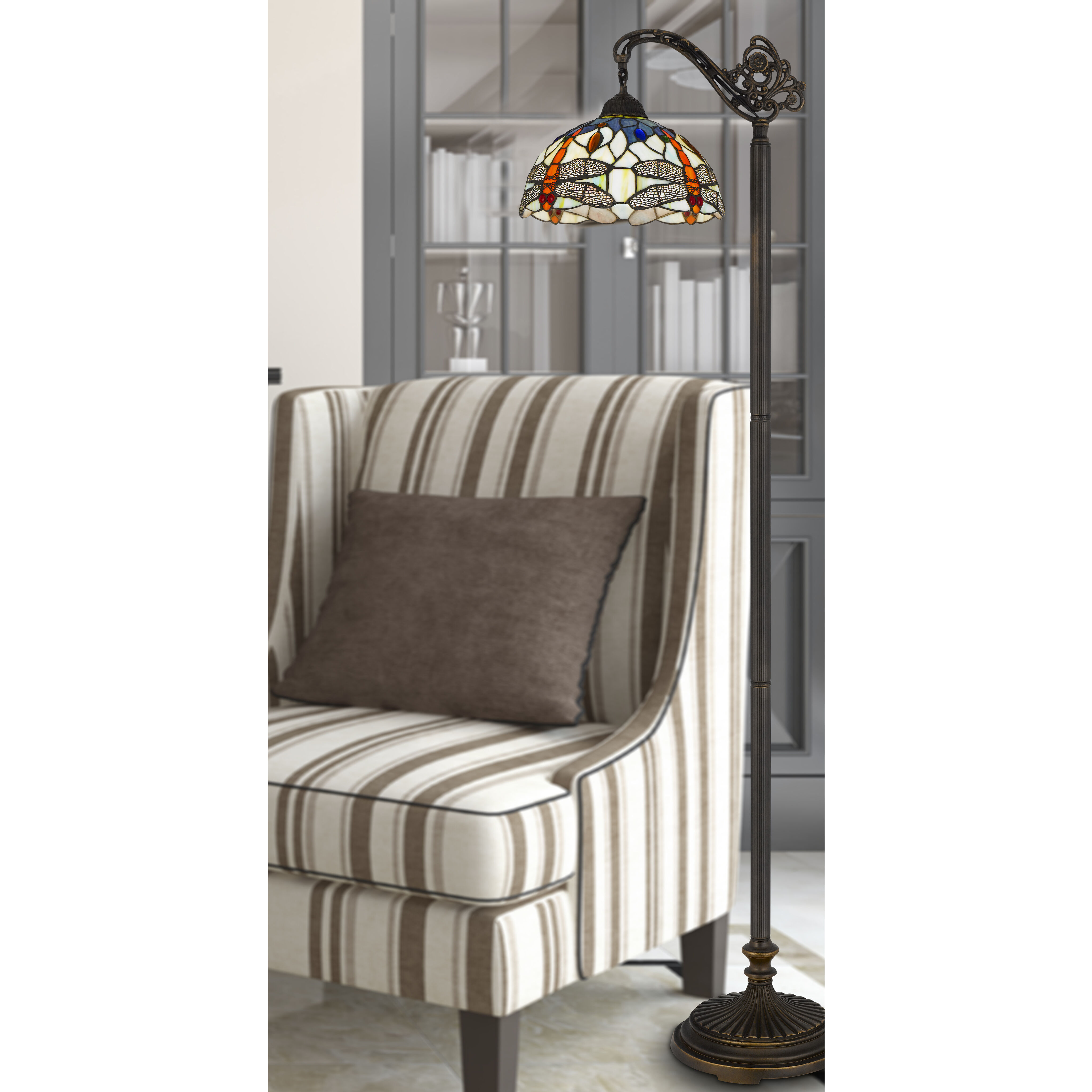 Colebridge 62 inch 60.00 watt Bronze Floor Lamp Portable Light