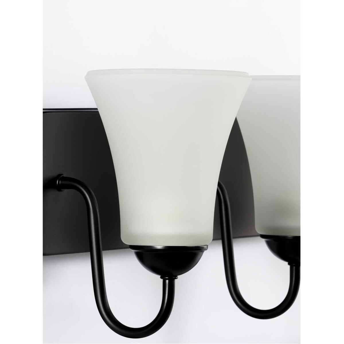 Classic 4 Light 30 inch Matte Black Bath Vanity Wall Light